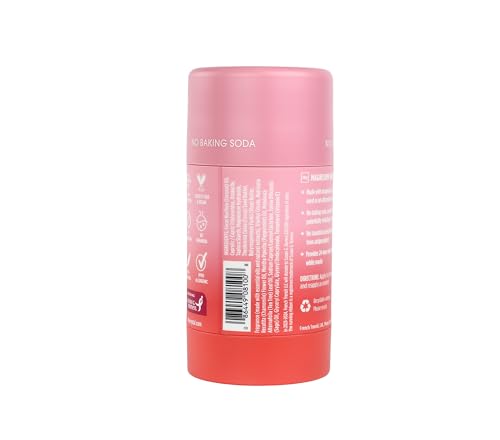 Crystal Magnesium Solid Stick Natural Deodorant, Non-Irritating Aluminum Free Deodorant for Men or Women, Safely and Effectively Fights Odor, Baking Soda Free, Coconut + Vanilla, 2.5 oz