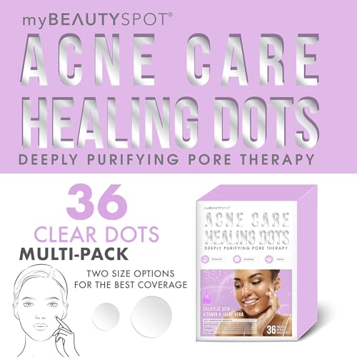 My Beauty Spot Cute Pimple Patches Dog Shaped Acne Patches for Face 40 Pcs with Salicylic Acid, Vitamin A and Aloe Vera – Dog Shaped Pimple Patches for Face Acne Spot Treatment