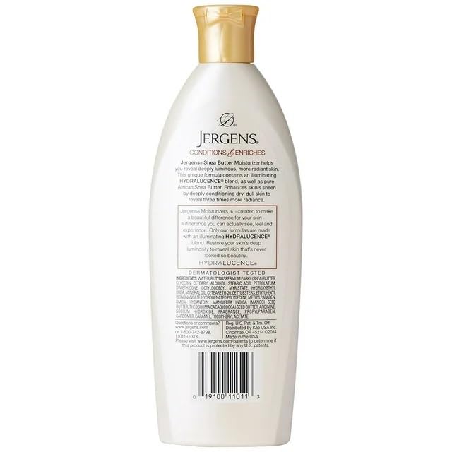 Jergens Shea Butter Deep Conditioning Moisturizer 8 oz (Pack of 4)