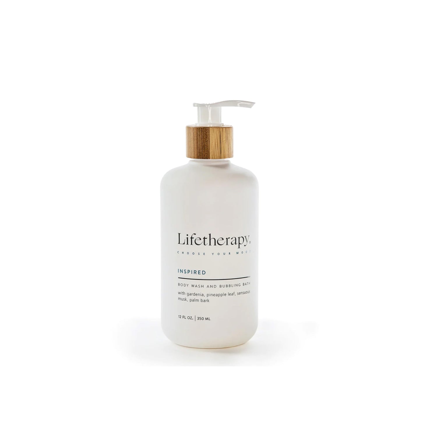 Lifetherapy Inspired, Made For All Skin Types, Nourishing, 12 Ounce, Multiuse Liquid Soap, Body Wash, Bubble Bath, Pack of 2