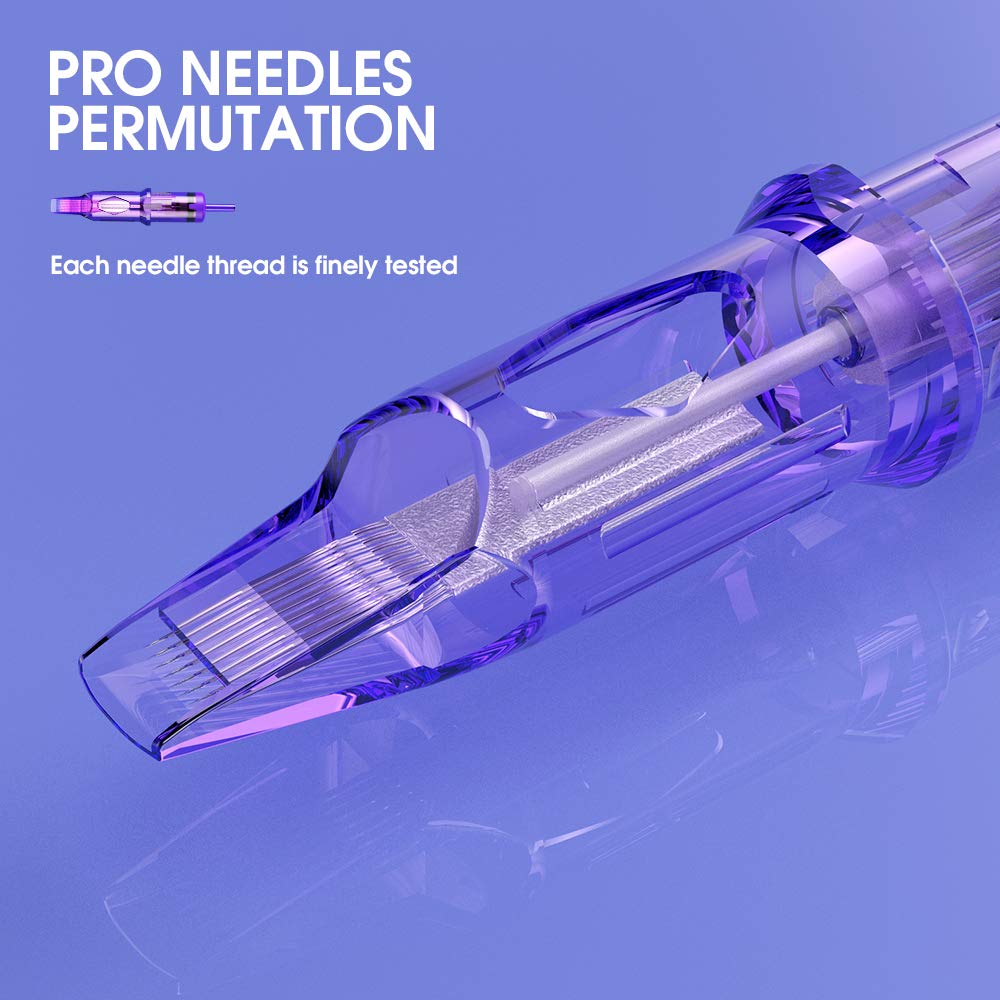 Mast Pro Tattoo Cartridges 20Pcs Disposable Needles Magnum Bugpin 1007M