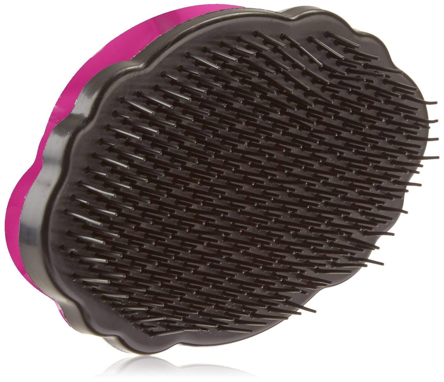 Knot Genie Detangling Hair Brush for Kids (Fairy Pink) | Perfect Detangling Brush for Curly Hair, Gently Separate Tangles, Leaves Hair Smooth and Shiny | The Pain Free Knot Detangler