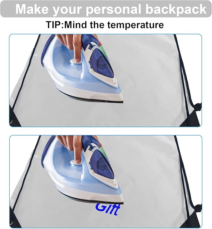 Drawstring Backpack Bulk 42 Pcs String Backpack Drawstring Bags Cinch Bag Sackpack for Men Women Gym (White)