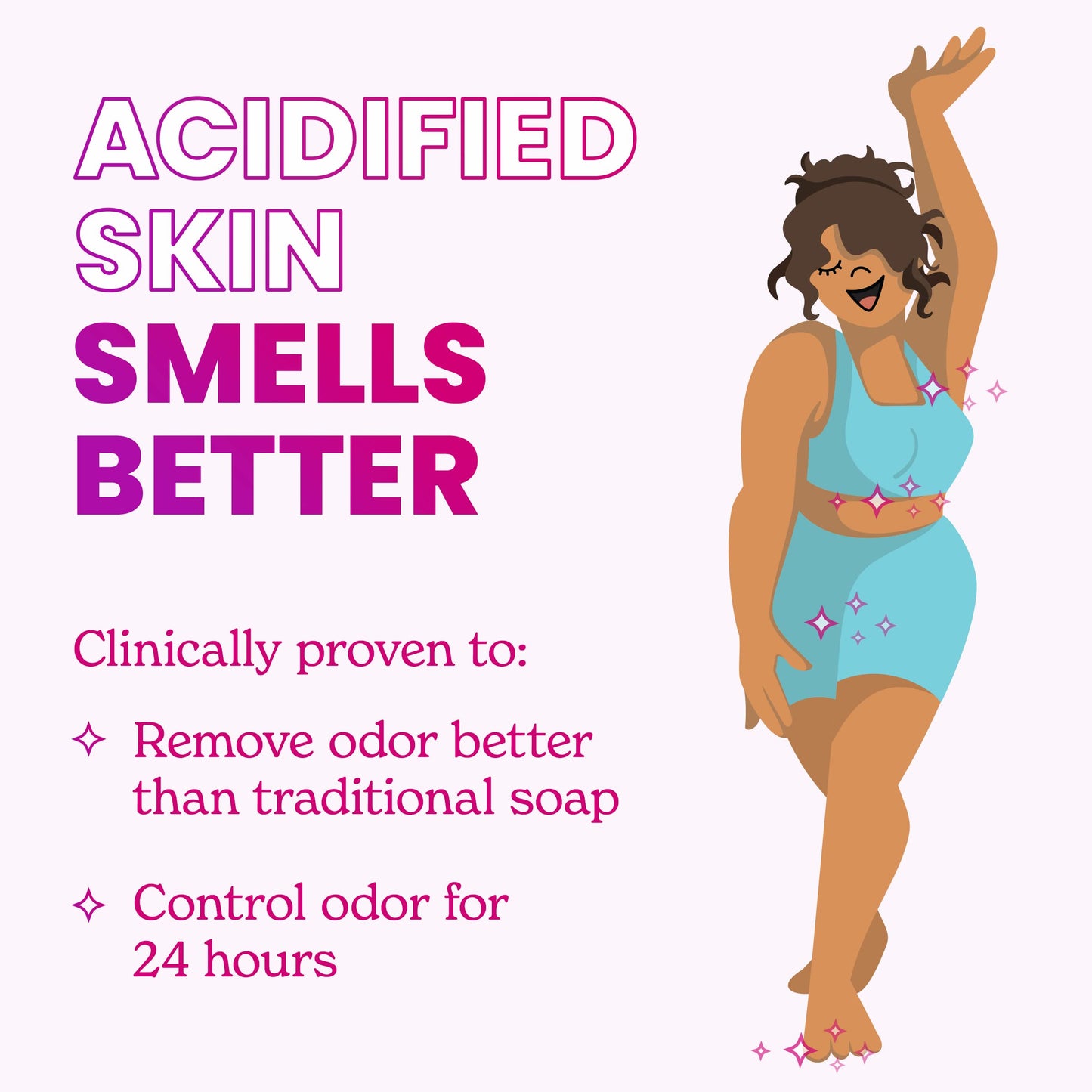 Lume Acidified Deodorant Wipes - 24 Hour Odor Control - Aluminum Free, Baking Soda Free, Skin Loving - 45 Count (Pack of 2) (Cool Cucumber)