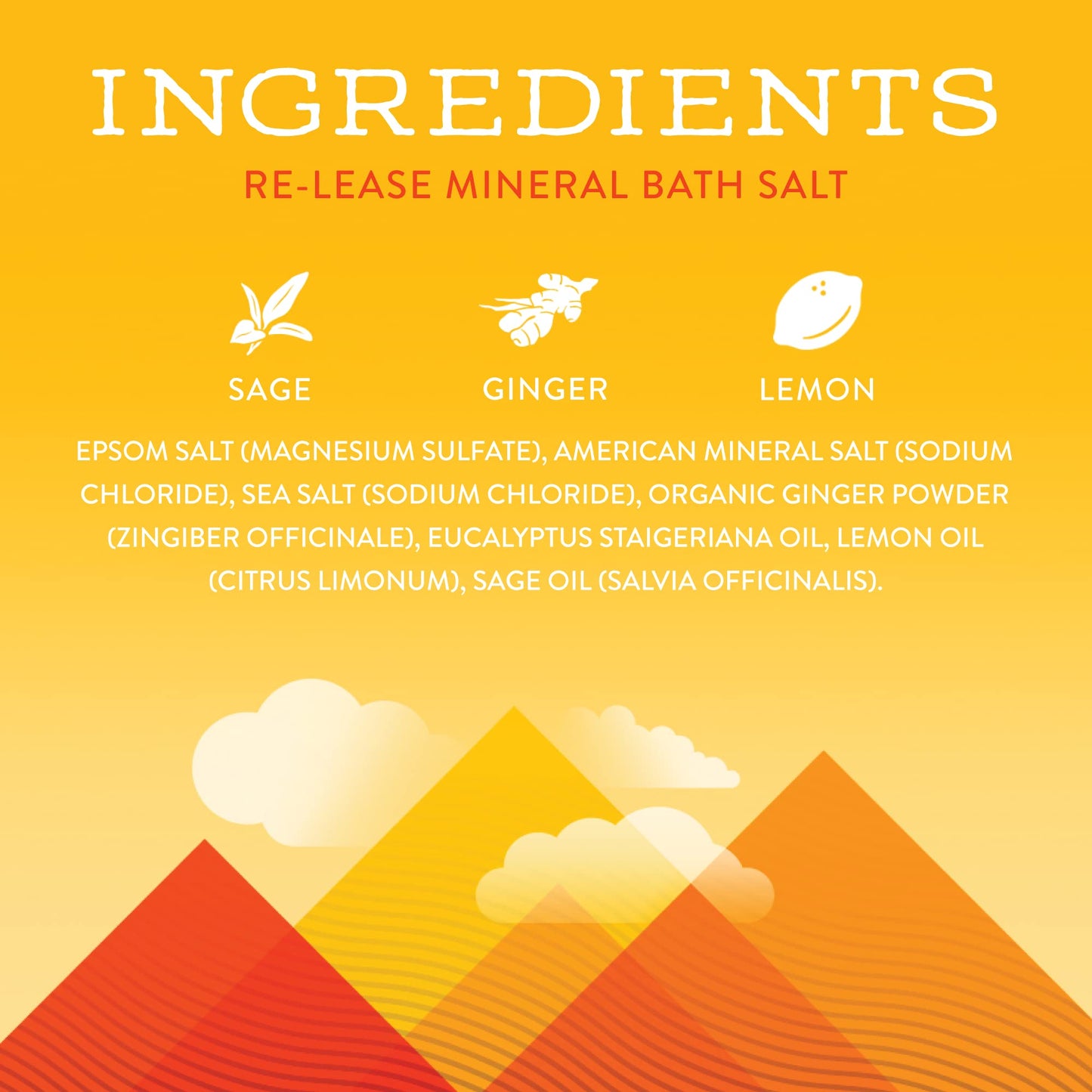 Little Moon Essentials Purifying Mineral Bath Salt, Re-Lease, 13.5 oz.