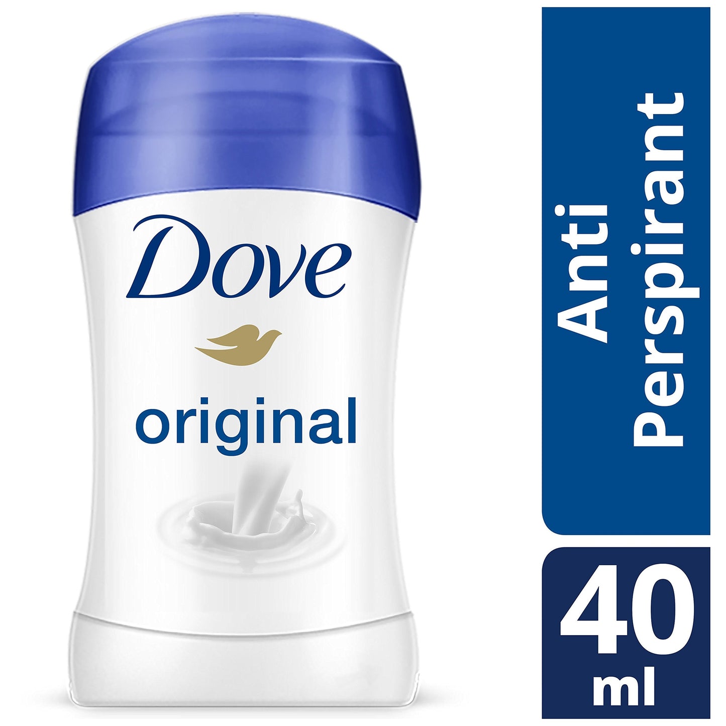 Dove Deodorant Stick Antiperspirant 6/40G Original Scent Pack (1)