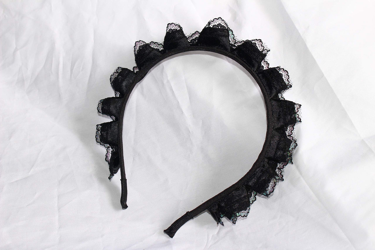 MAYSONG Women's Lolita Maid Cosplay Hair Hoop Gothic Headband