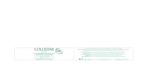 Collistar Gel-mud Draining Anti-cellulite, Unpublished gel-fango texture, has a targeted anti-cellulite, slimming and draining, Contains escin and white mud, Without rinsing, 400 ml