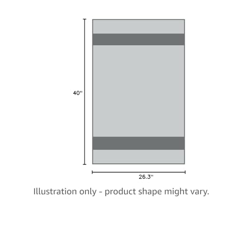 MABAO Microfiber Hair Towel Wrap for Women, Quick Dry Hair Turban Towel with Elastic Band, Microfiber Plopping Towel for Curly Hair, Long & Thick Hair 26.3" X 40" (Gray)