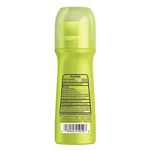 Ban Fresh Cotton 24-hour Invisible Antiperspirant, Roll-on Deodorant for Women and Men, Underarm Wetness Protection, with Odor-fighting Ingredients, 3.5 Fl Oz (Pack of 2)