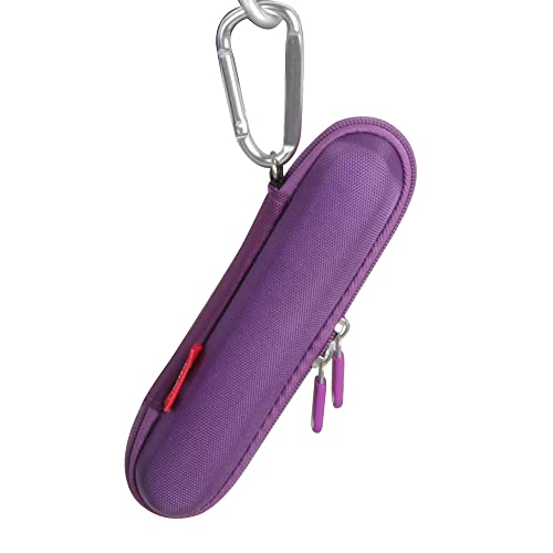 Hermitshell Hard Travel Case for Finishing Touch Lumina Painless Hair Remover (Purple)