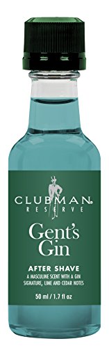 Clubman Reserve Gents Gin After Shave Lotion, Instantly Cools, Tones, Refreshes The Skin After Shaving, 1.7 oz