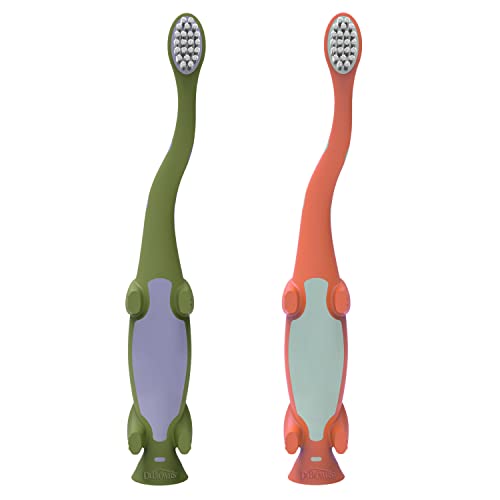 Dr. Brown's Infant-to-Toddler Toothbrush Set, Blue