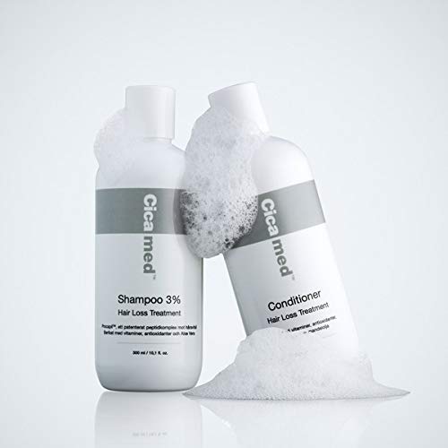 Hair Loss Treatment, Shampoo 3% Procapil and Conditioner Set, Cicamed Organic Science