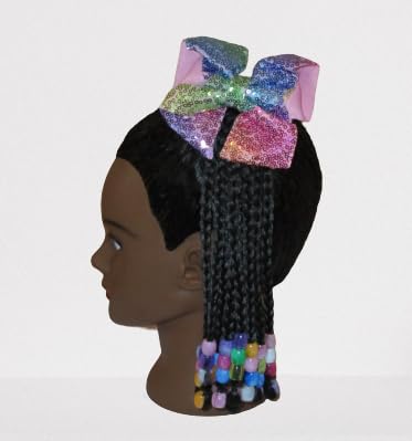 Girls Braided Ponytail Hair Extension (Multi-colored)