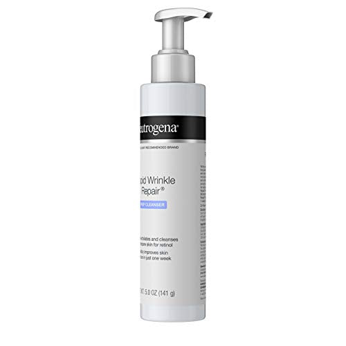 Neutrogena Retinol Face Moisturizer, Rapid Wrinkle Repair with SPF 30 Sunscreen, Daily Anti-Aging Face Cream with Retinol & Hyaluronic Acid to Fight Fine Lines, Wrinkles, & Dark Spots, 1 fl. oz