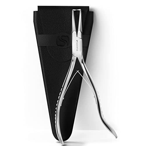 Suvorna Microlinks hair extension pliers & Hair Extension Tool Plier for Micro link, Micro Ring, Feather Extension, Beads Opener & Removal Tool Kit - Steel Professional Hair Loop & Styling Tool