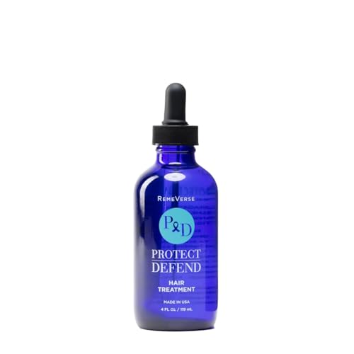 RemeVerse Protect & Defend Hair Treatment for Chemotherapy & Sensitive Scalps - Cleanses, Conditions, Nourishes Scalp, Reduces Hair Loss, Strengthens Follicles, & Stimulates Growth - Made in USA - 4oz