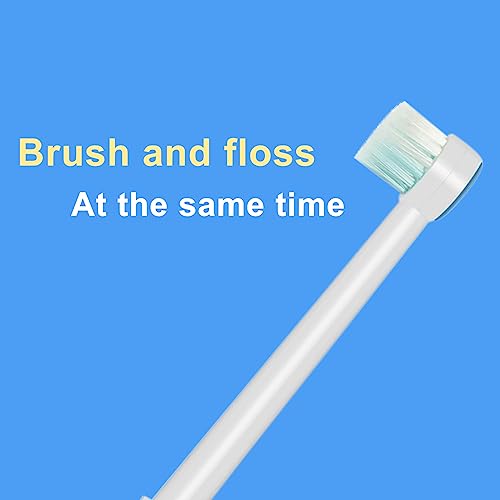 IIYL Replacement Tips for Waterpik Aquarius Water Flosser Waterpik Toothbrush Replacement Heads (6 Brush Head Tips)