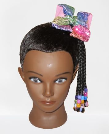 Girls Braided Ponytail Hair Extension (Multi-colored)