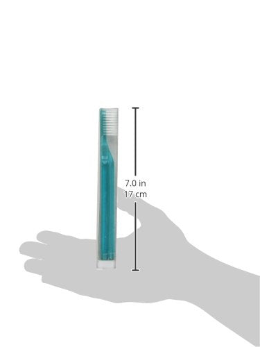 Supersmile New Generation Toothbrush w/ Patented 45° Soft Nylon Bristles - Whitening Tooth Brush w/ Ergonomic Handle Guarantees ADA Recommended Brushing Angle for Adults & Children (Blue)