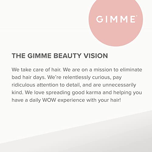 Gimme Beauty - Elastic Stacks - Black Elastic Hair Ties - Non-Slip Rubber Bands & Braid Accessories - No Tearing, Ripping + Easy for Travel - Black (320 Count)