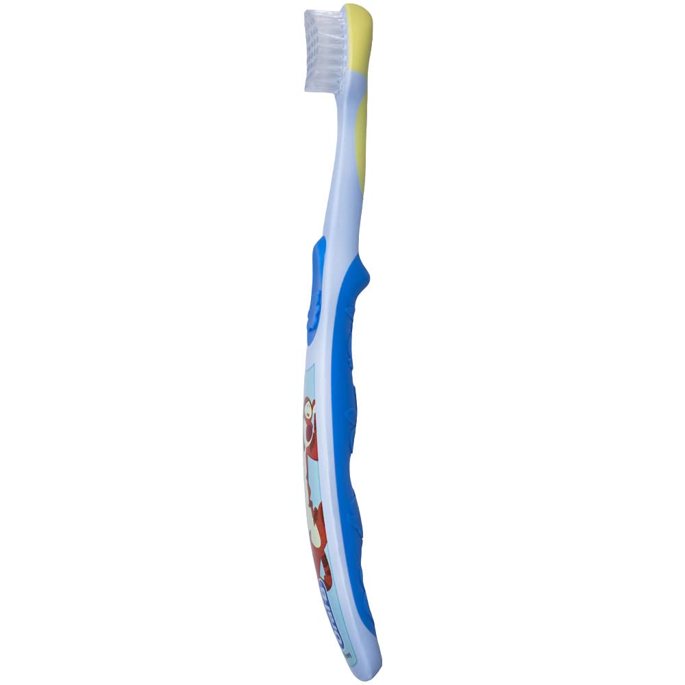 Oral-B Baby Manual Toothbrush, Pooh Characters, 0-3 Years Old, Extra Soft (Characters Vary) - Pack of 3