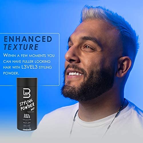 L3 Level 3 Pomade - Improves Hair Strength and Volume Long-Lasting Hold Infused with Keratin