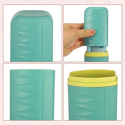 VOCOSTE Toothbrush Travel Case, Plastic, Lightweight Traveling Toothbrush Holders Case, for Travel Business, White, 2.36"x1.57"x7.87"