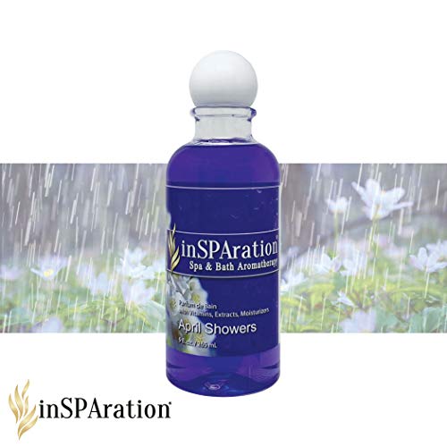 inSPAration Spa and Bath Aromatherapy 374X Spa Liquid, 9-Ounce, Pomegranate
