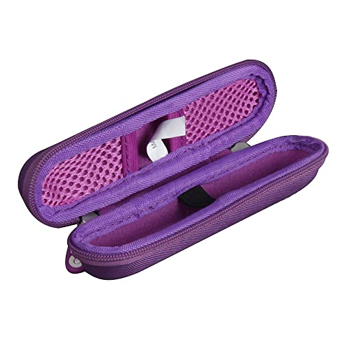 Hermitshell Hard Travel Case for Finishing Touch Lumina Painless Hair Remover (Purple)