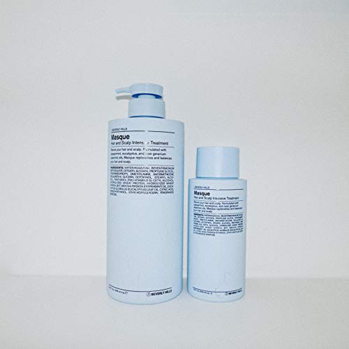 J Beverly Hills Blue Hair Mask with Eucalyptus Oil for Scalp Treatment, 3 Oz