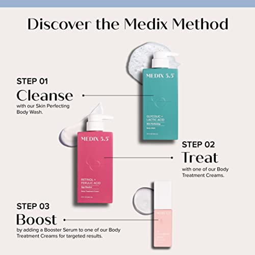 MEDIX 5.5 Vitamin C Cream Face Lotion & Body Lotion Moisturizer | Anti Aging Skin Care Firming & Brightening Cream Diminishes The Look Of Uneven Skin Tone, Age Spots, & Sun Damaged Dry Skin, 15 Fl Oz