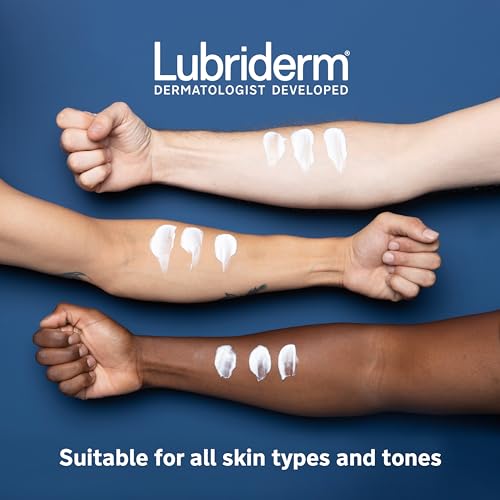 Lubriderm Intense Dry Skin Repair Lotion + Pro-Ceramide with Vitamin E & Minerals Helps to Repair Rough, Dry Skin, Fast Absorbing Lotion is Fragrance-Free and Non-Greasy, 16 fl. oz