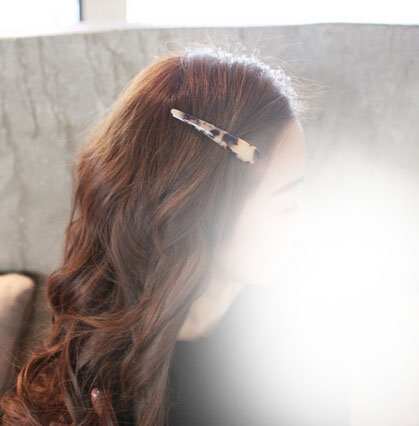 Meilliwish Leopard Wedding Women Alligator Clip Hairpin(A78)(Brown)
