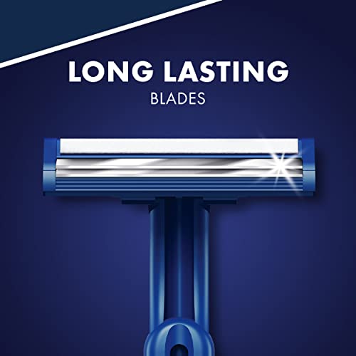Gillette Sensor2 Disposable Razors for Men, Water Activated Lubrastrip to Help Avoid Skin Irritation, 18 count
