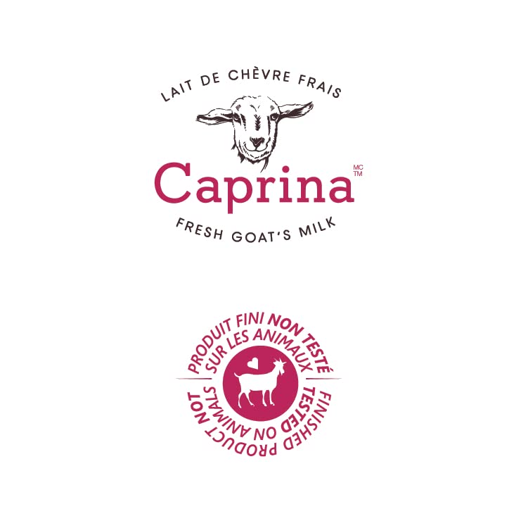 Caprina by Canus Legendary Bubble Bath with Fresh Canadian Goat Milk Gentle Soap Moisturizing Vitamin A, B2, B3 More, Shea Butter, 27.1 Fl Oz (Pack of 2)
