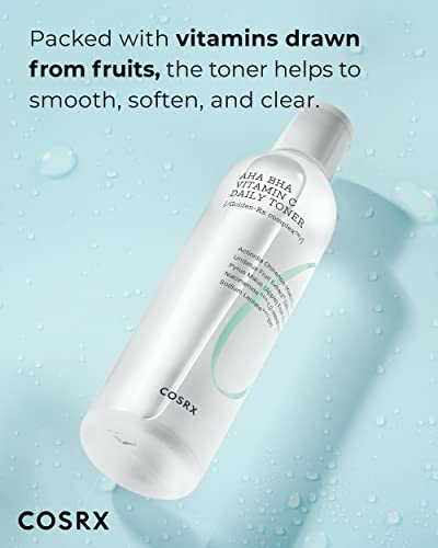 COSRX ABC Daily Toner, Korean Toner for Day & Night with AHA, BHA, & Vitamin C, Refreshing Exfoliating Toner for Clean Radiant Skin, Korean Skin Care, 150ml, 5.07 fl.oz