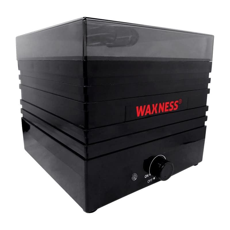 Waxness Passion Fruit Stripless Waxing Kit W-CUBE Black Warmer and 2.2 lb Wax Bag