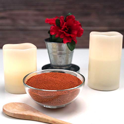 ClearLee Moroccan Red Clay Cosmetic Grade Powder - 100% Pure Natural Powder - Great For Skin Detox, Rejuvenation, and More - Heal Damaged Skin - DIY Clay Face Mask (6 oz)