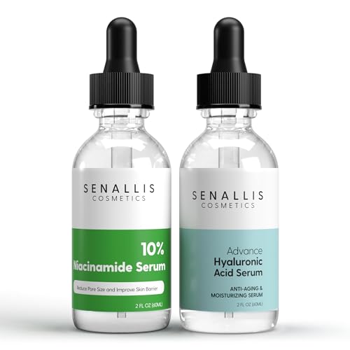 Hyaluronic Acid Serum 2 fl oz, Made From Pure Hyaluronic Acid, Anti Aging, Anti Wrinkle, Ultra-Hydrating Moisturizer That Reduces Dry Skin Manufactured In USA
