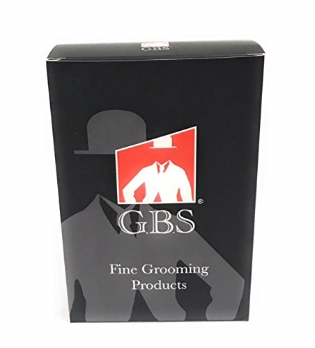 G.B.S Safety Razor, Matte Silver Finish Adjustable Tension and Friendly Shave Brush Badge Bristles Leather Protective Razor Blades