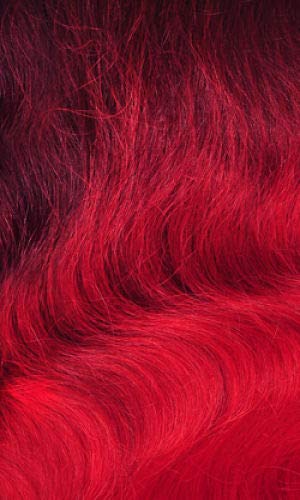Motown Tress (Ls136.love - Heat Resistant Fiber HD Invisible Lace Front Wig in OTRED