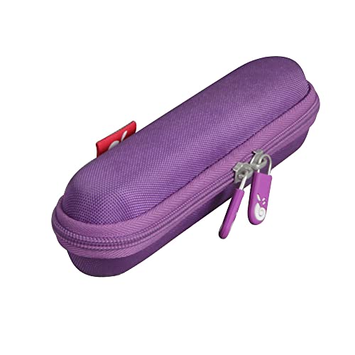 Hermitshell Hard Travel Case for Finishing Touch Lumina Painless Hair Remover (Purple)