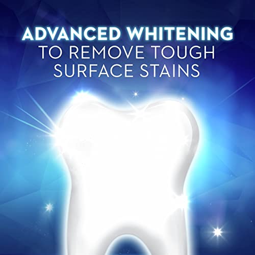 Crest 3D White Brilliance Hydrogen Peroxide Toothpaste with Fluoride, 3 oz (Pack of 8, 24 Count Total)