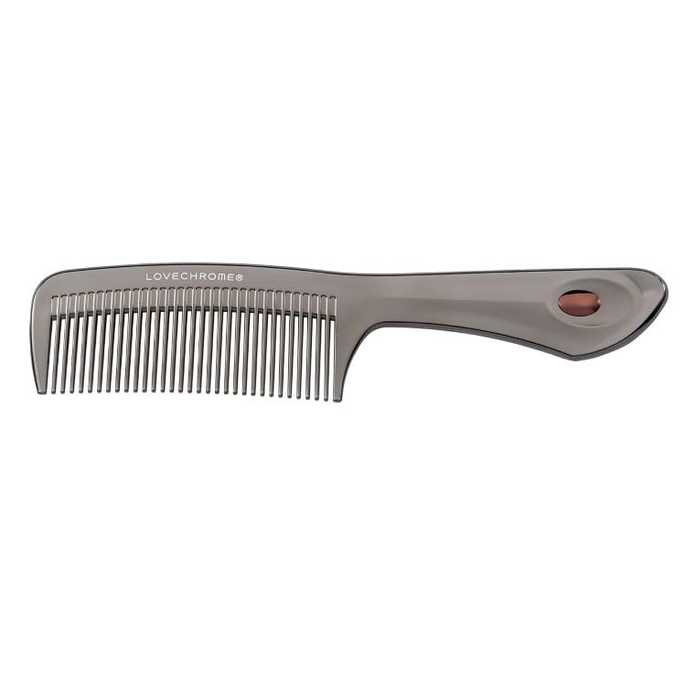 LOVE CHROME PG TETSUKI PREMIUM BLACK/Japanese artisan hair comb