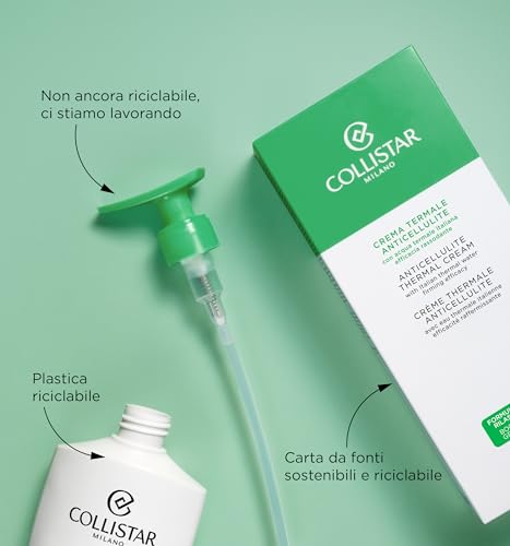 Collistar CREMA termal anticelulítica 400 ml, Anti-Cellulite Thermal Cream Firming Effectiveness, made in Italy
