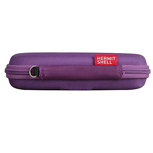 Hermitshell Hard Travel Case for Finishing Touch Lumina Painless Hair Remover (Purple)