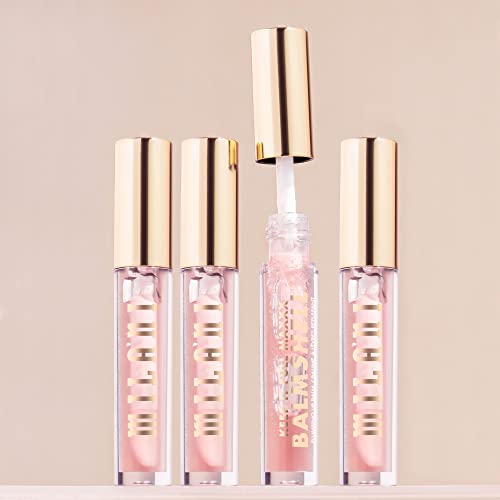 Milani Keep It Full Nourishing Lip Plumper - Sparkling Pink (0.13 Fl. Oz.) Cruelty-Free Lip Gloss for Soft, Fuller-Looking Lips