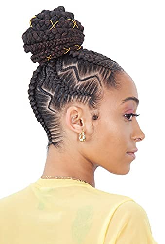 Shake-N-Go Synthetic Pre-Stretch Jumbo Braiding (240g) - 3X BRAID 301 28" (BLUE)